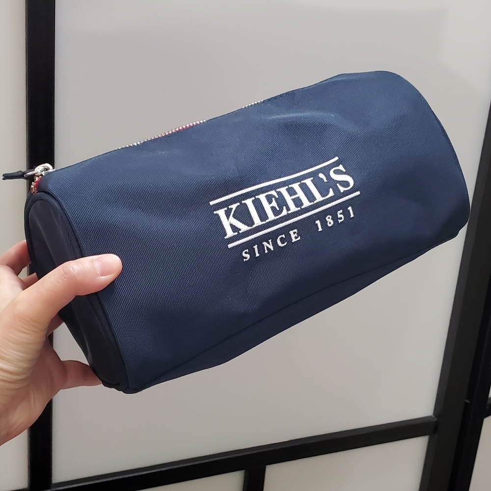 Kiehl's Dark Blue Toiletry Bag